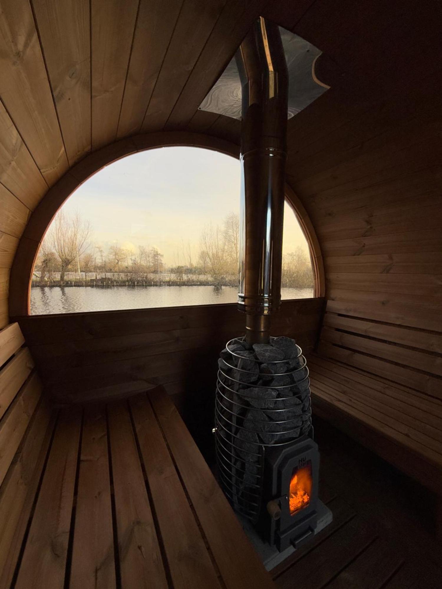 פינקפיין New - Private Residence With Sauna - On A Lake Near Amsterdam מראה חיצוני תמונה