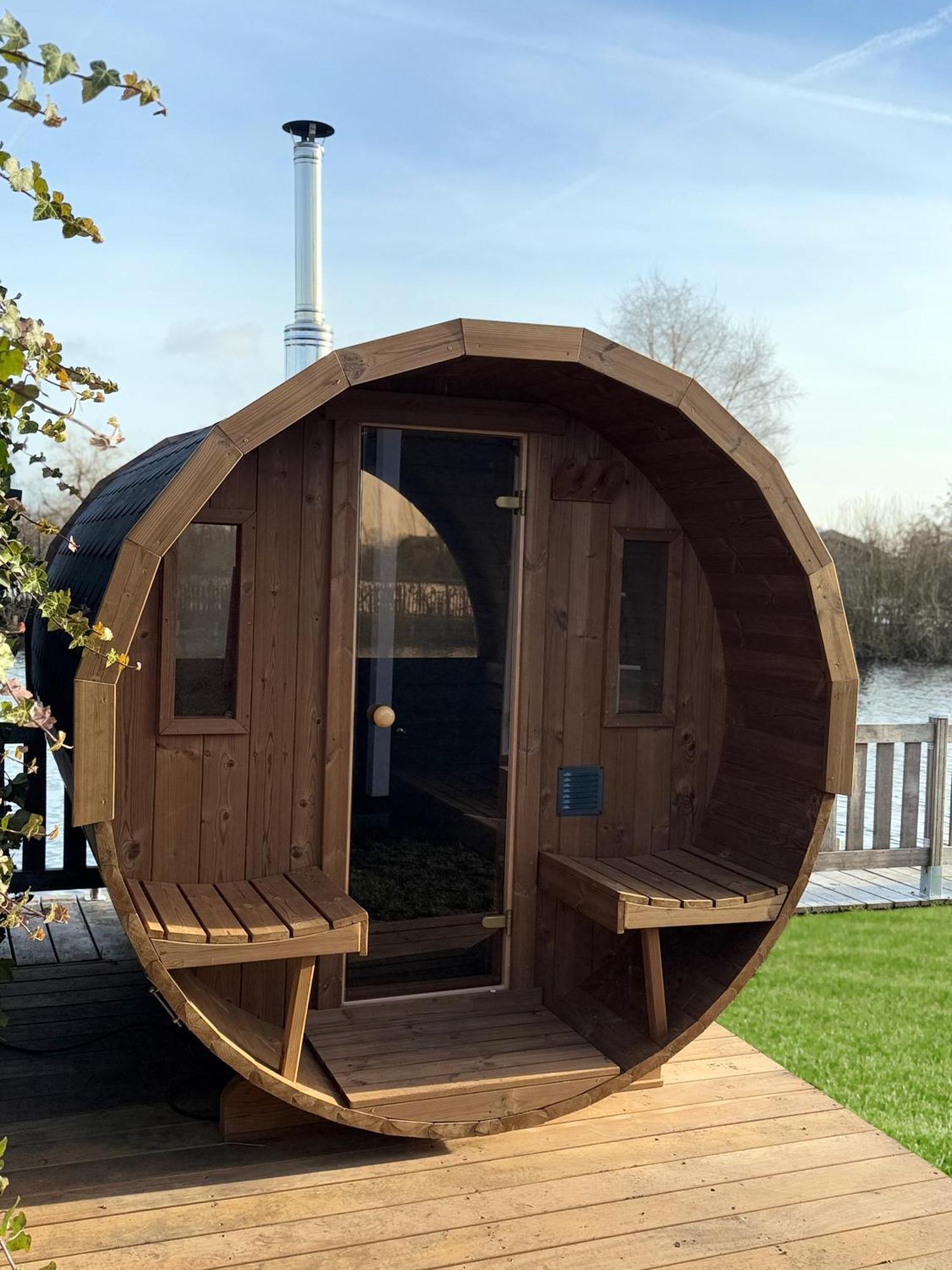 פינקפיין New - Private Residence With Sauna - On A Lake Near Amsterdam מראה חיצוני תמונה